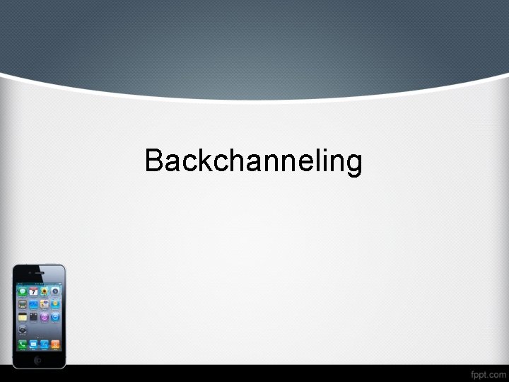 Backchanneling 