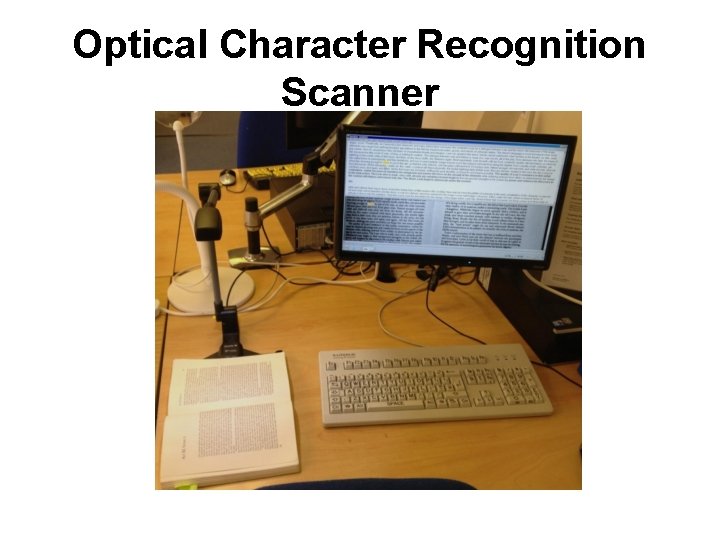 Optical Character Recognition Scanner 