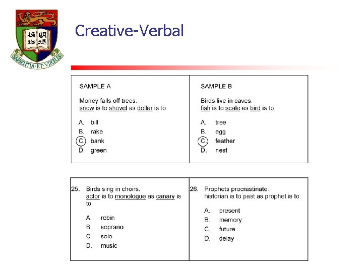 Creative-Verbal 