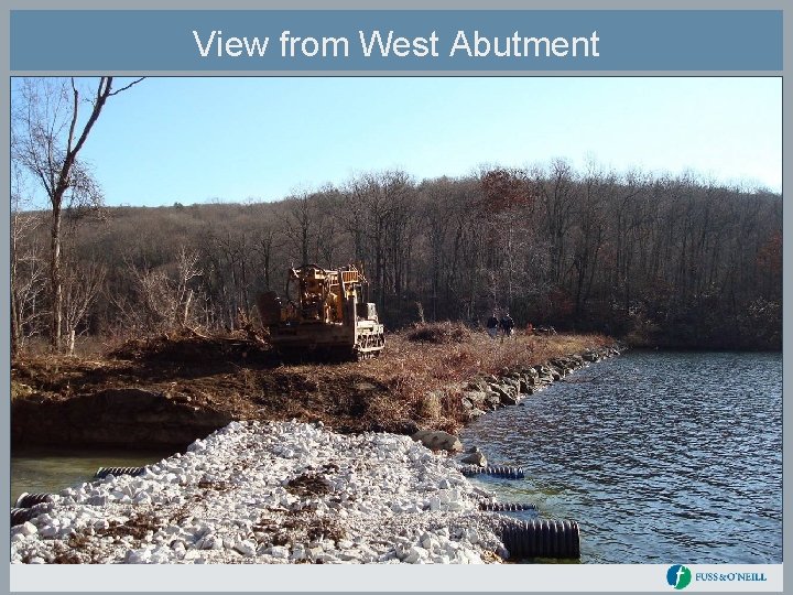 View from West Abutment 