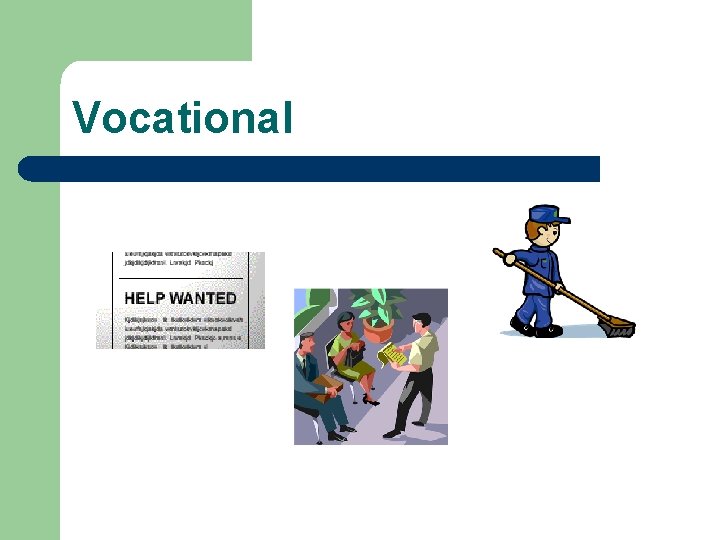 Vocational 