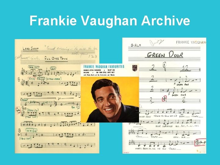 Frankie Vaughan Archive 