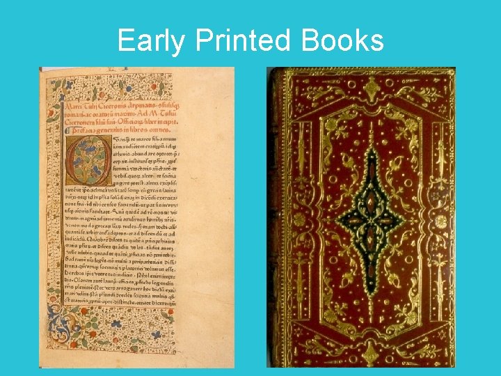 Early Printed Books 