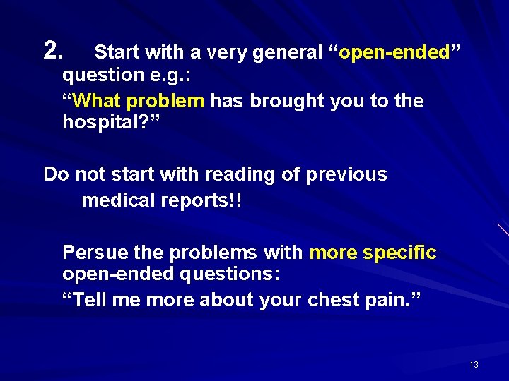 The medical interview By dr latifa marie 1
