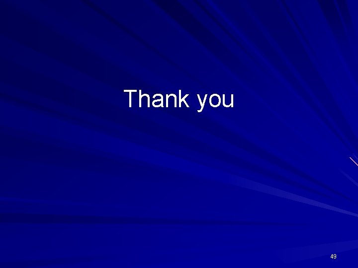 Thank you 49 