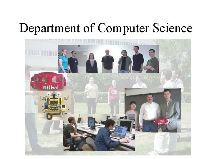 Department of Computer Science 