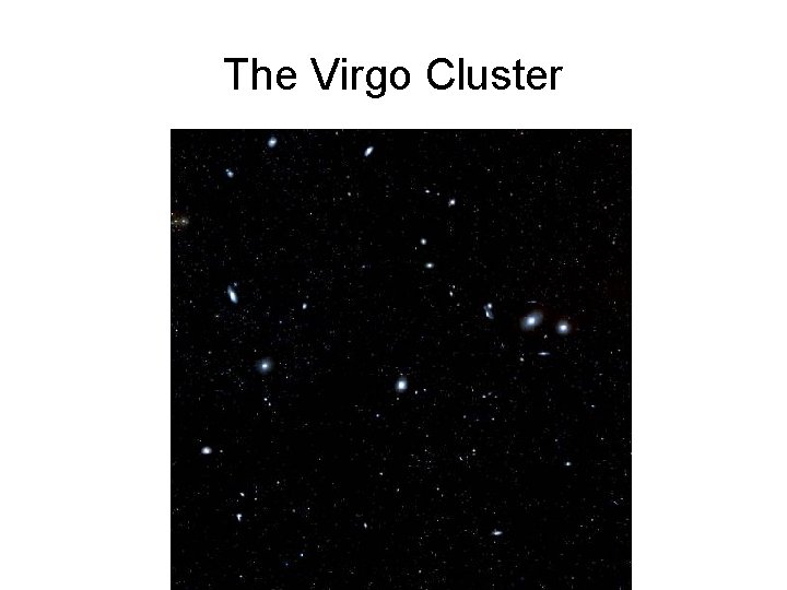 The Virgo Cluster 