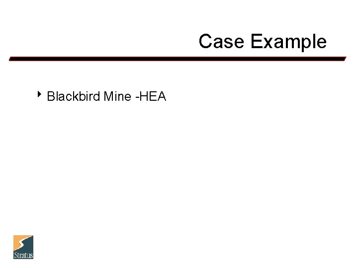 Case Example 8 Blackbird Mine -HEA 