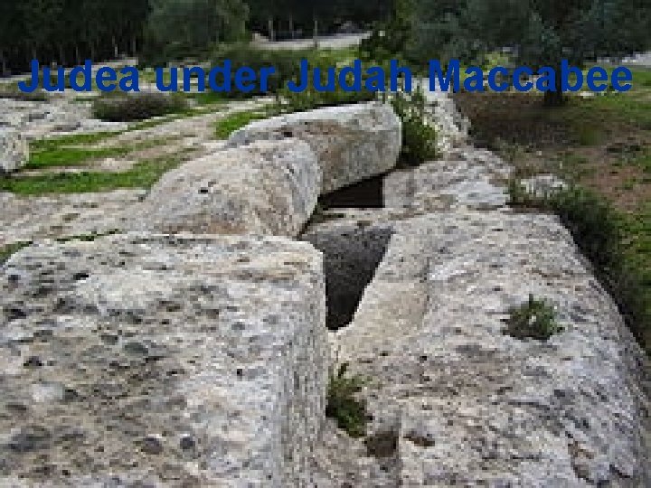 Judea under Judah Maccabee 