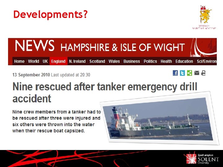 Developments? 