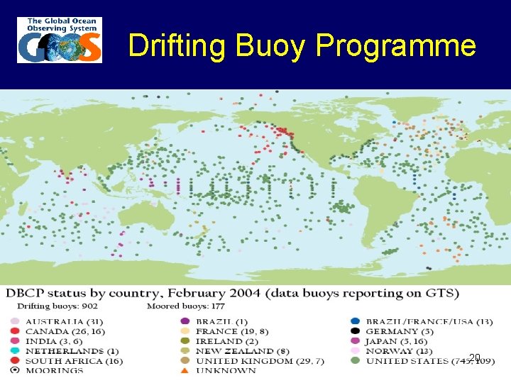 Drifting Buoy Programme 20 