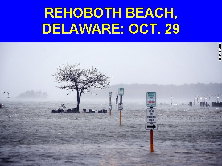 REHOBOTH BEACH, DELAWARE: OCT. 29 