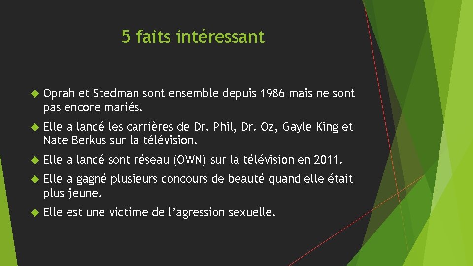 5 faits intéressant Oprah et Stedman sont ensemble depuis 1986 mais ne sont pas