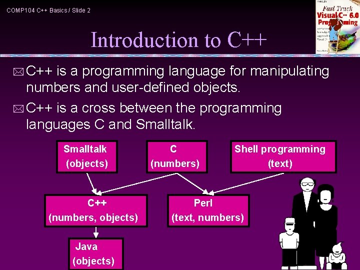 COMP 104 C++ Basics / Slide 2 Introduction to C++ * C++ is a