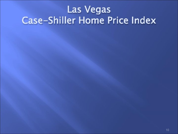Las Vegas Case-Shiller Home Price Index 10 
