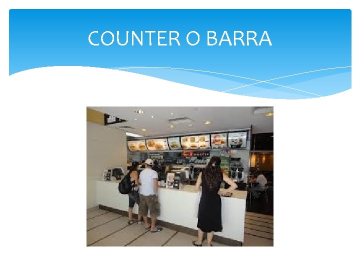 COUNTER O BARRA 