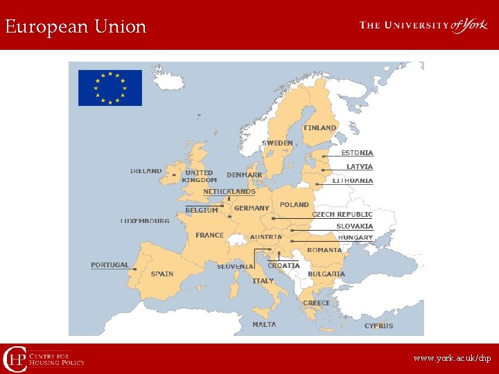 European Union www. york. ac. uk/chp 