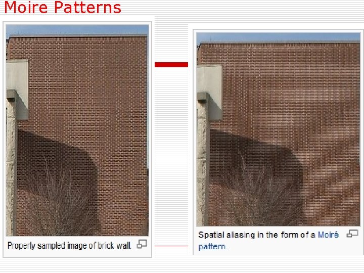 Moire Patterns Figure A 