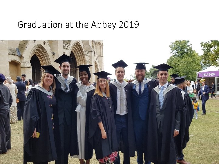 Graduation at the Abbey 2019 