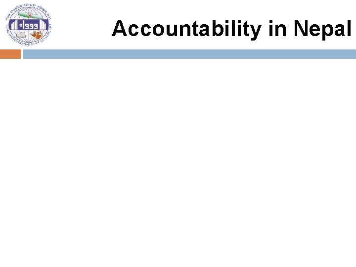 Accountability in Nepal 