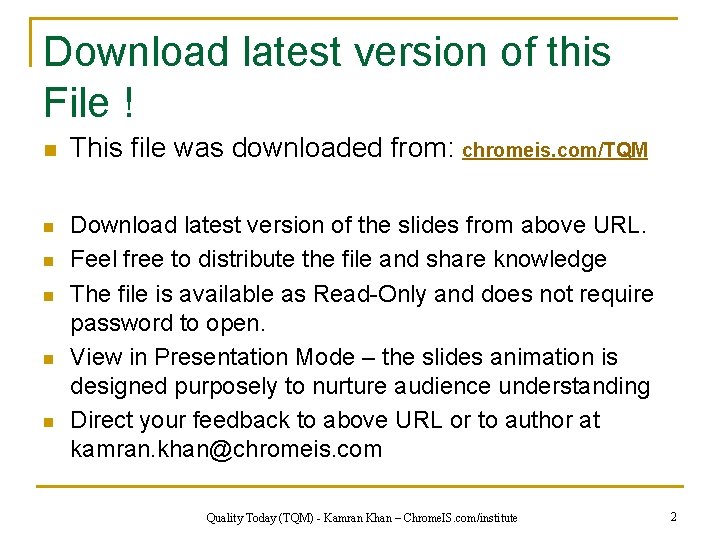 Download latest version of this File ! n n n This file was downloaded