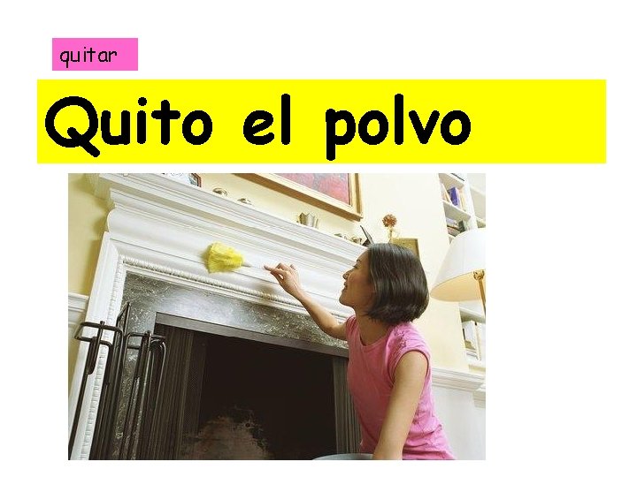 quitar Quito el polvo 