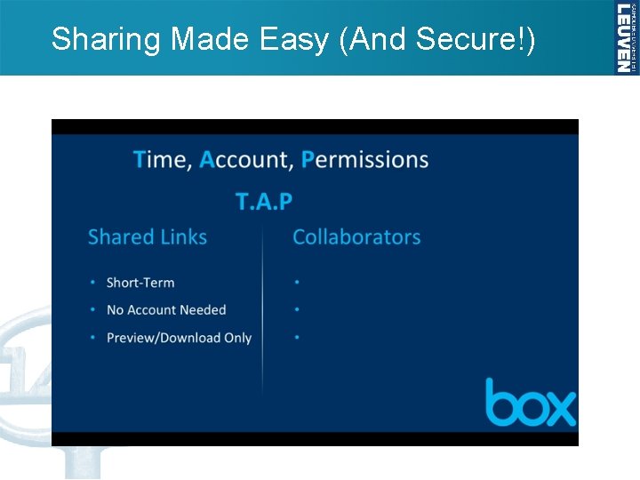 Sharing Made Easy (And Secure!) 