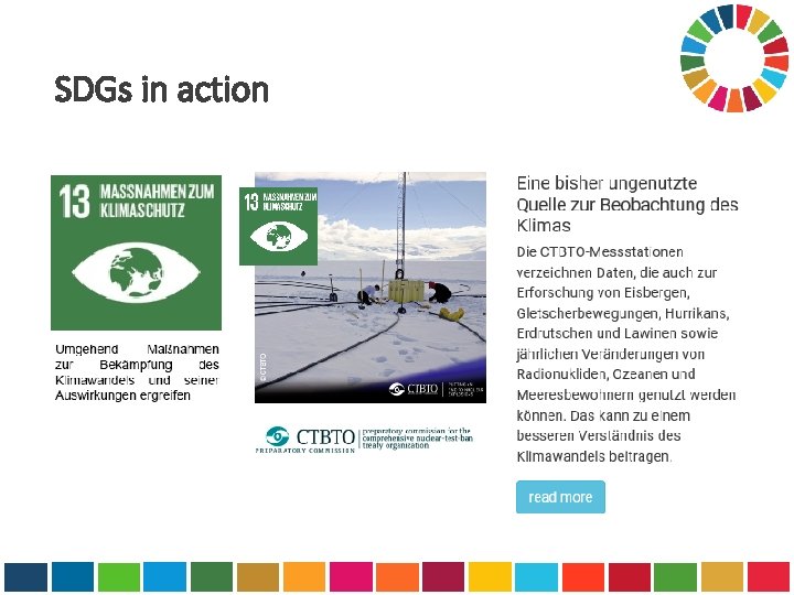 SDGs in action 
