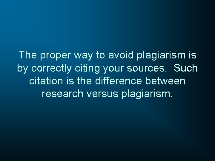 The proper way to avoid plagiarism is by correctly citing your sources. Such citation