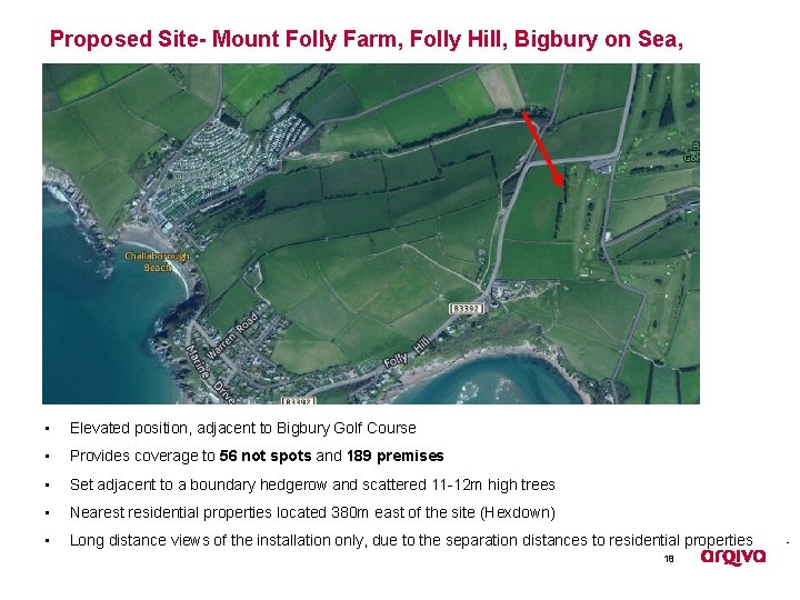 Proposed Site- Mount Folly Farm, Folly Hill, Bigbury on Sea, • Elevated position, adjacent