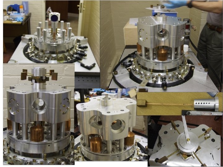 Assembling the torsion balance 