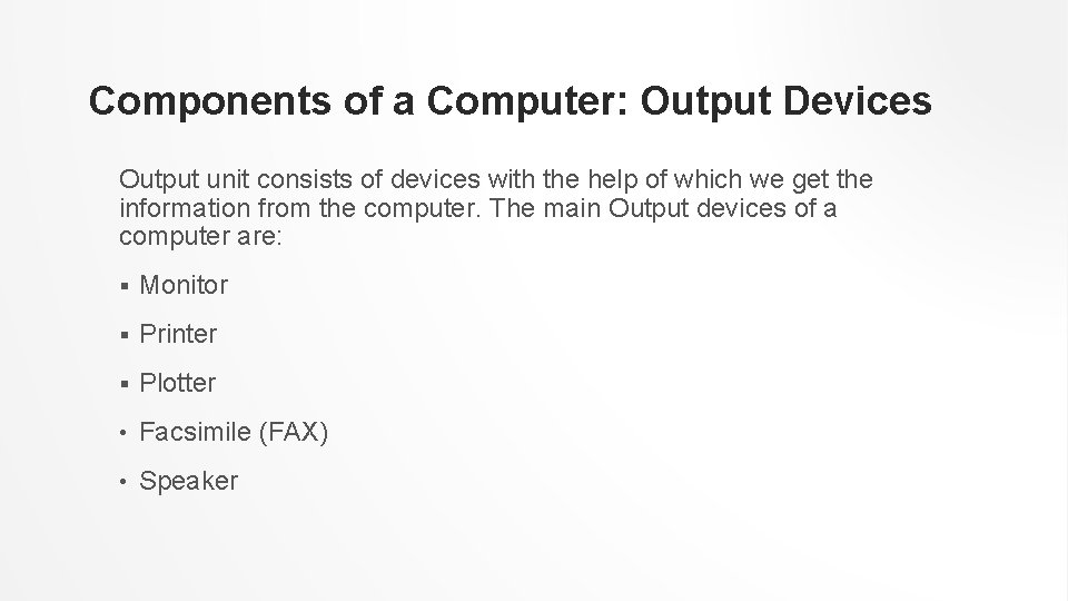 COMPUTER FUNDAMENTALS I BBA I SEMESTER BBA 102