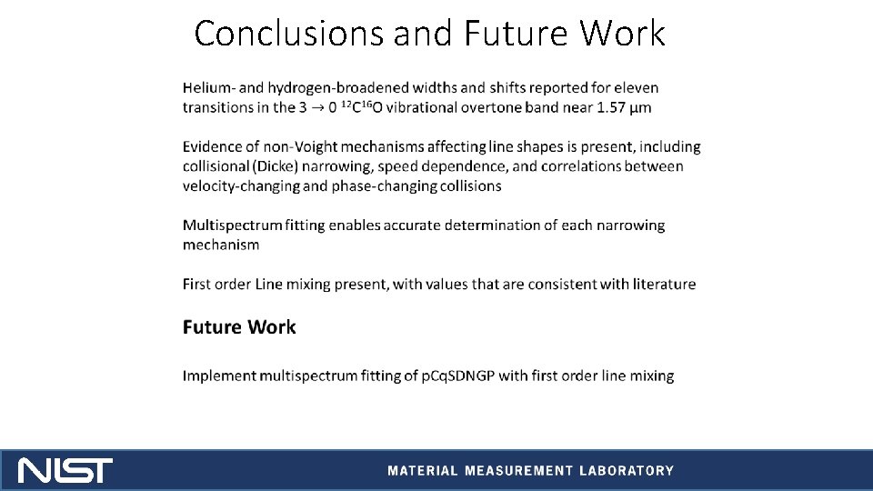 Conclusions and Future Work 18 