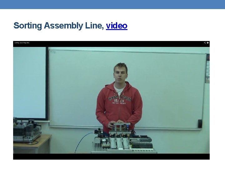 Sorting Assembly Line, video 