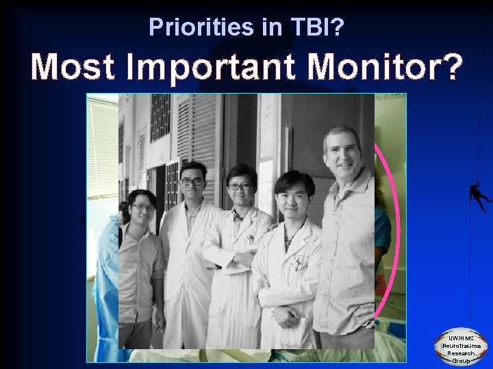 Priorities in TBI? Most Important Monitor? UW/HMC Neurotrauma Research Group 