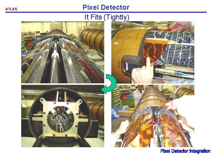 ATLAS Pixel Detector It Fits (Tightly) 