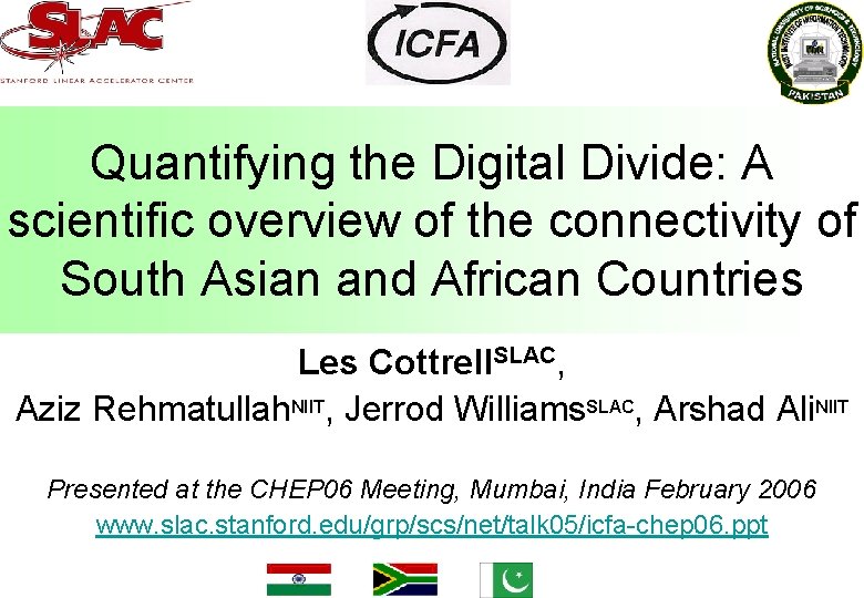 Quantifying the Digital Divide: A scientific overview of the connectivity of South Asian and