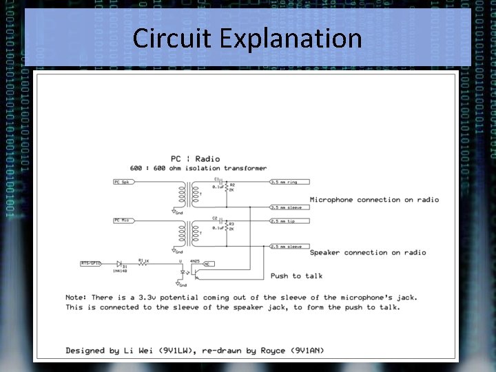 Circuit Explanation 