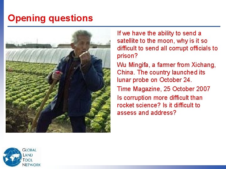 Opening questions If we have the ability to send a satellite to the moon,