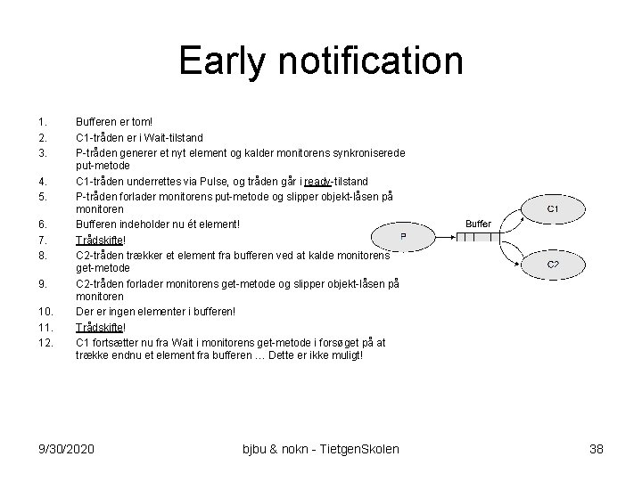 Early notification 1. 2. 3. 4. 5. 6. 7. 8. 9. 10. 11. 12.