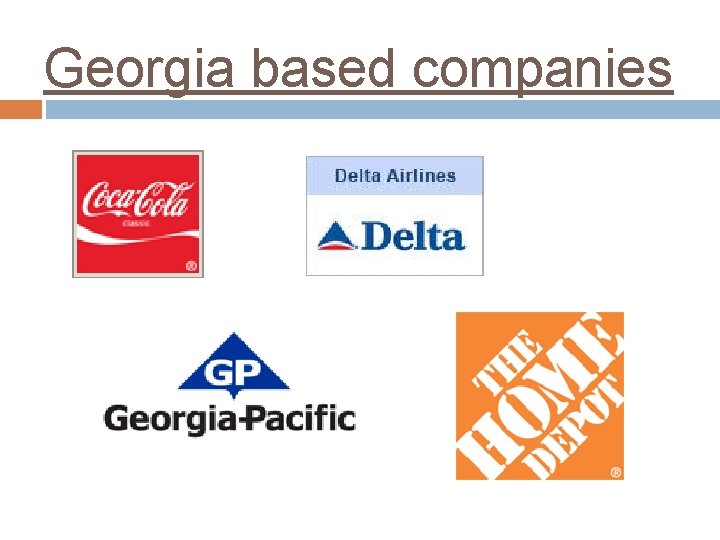 Georgia based companies 