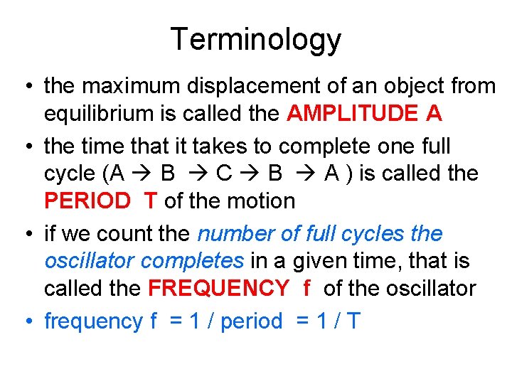 L 22 Vibrations and Waves 2 resonance clocks