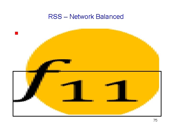 RSS – Network Balanced g 75 