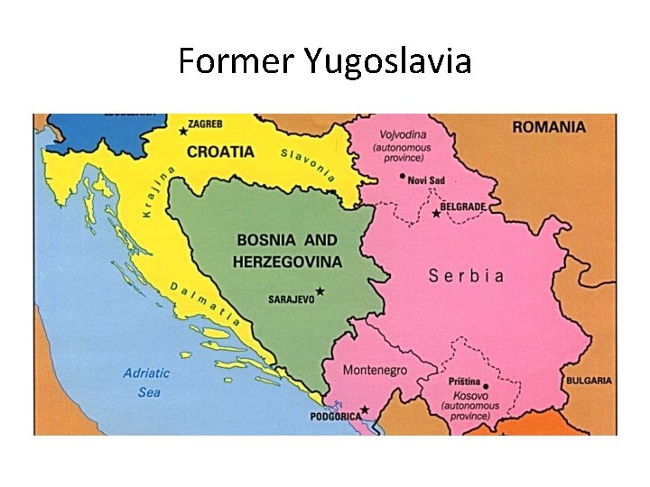 Former Yugoslavia 