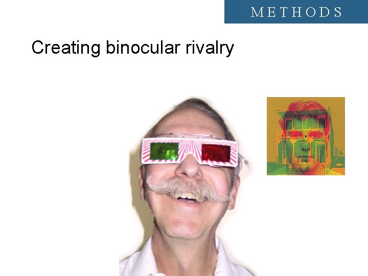 METHODS Creating binocular rivalry 