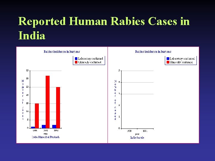 Reported Human Rabies Cases in India 