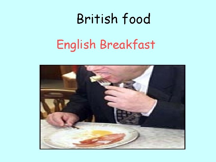  British food English Breakfast 