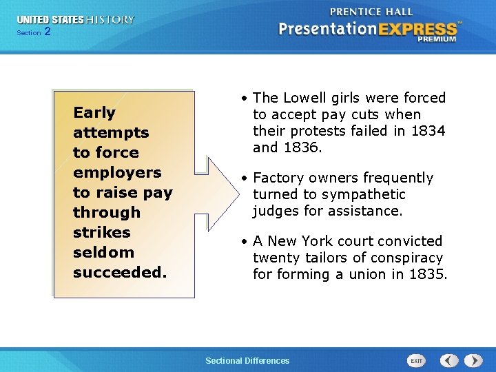 225 Section Chapter Section 1 Early attempts to force employers to raise pay through