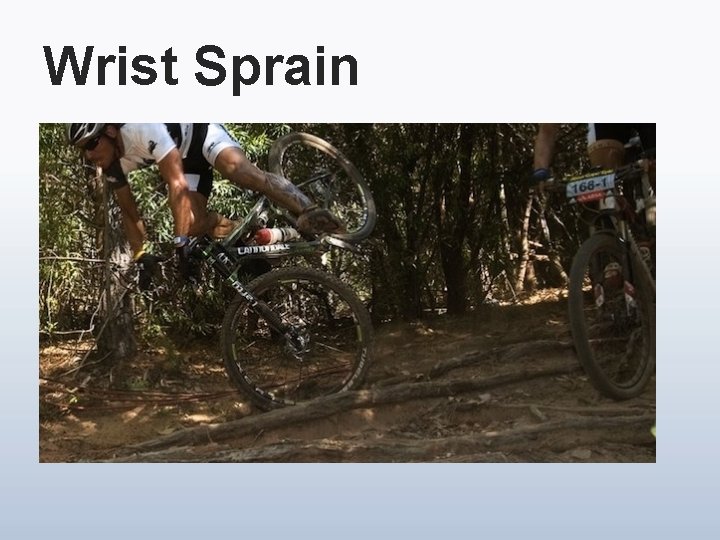 Wrist Sprain 