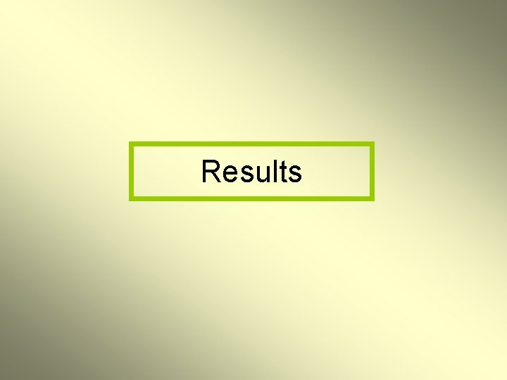 Results  Results